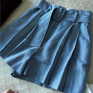 Sandro NWT high waisted striped shorts